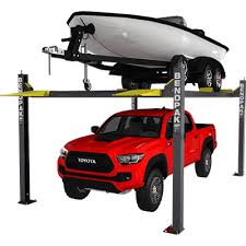 Four bluetooth motors utilize our existing overhead platform to raise and lower your items with a touch of a screen on your smartphone. Hd 7500blx Vehicle And Boat Storage Lift 82 Rise Bendpak