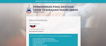 ➽ teks ucapan yb datuk seri panglima haji masidi bin manjun menteri kerajaan tempatan dan perumahan dan menteri kewangan ii negeri sabah semasa majlis amanat tahun baru 2021. Cara Mohon Bantuan Covid 19 Kerajaan Negeri Sabah