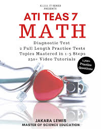 Bundle & SAVE: TEAS 7 Math Workbook & TEAS 7 Math Practice Test Editio –  Jakara Lewis Math