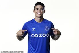 Al everton de james se le están terminando las alternativas. Everton Signed James Rodriguez For Free But Real Madrid Will Get Share Of Future Transfer Fee Daily Mail Online