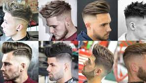 Este corte de pelo fresco para los hombres presenta un tono decreciente bajo con una franja ondulada corta. Los Cortes De Pelo Que Seran Tendencia En 2020