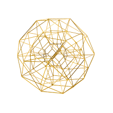 Torre & tagus specialize in sourcing the very best in clean, contemporary home decor and accessories from around the world. Geometric Ball Gold Rental Event Decor Rental