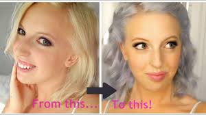 Realrapunzels _ so much blonde hair! From Blonde To Silver Lilac Pastel Blue Hair Youtube