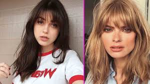 Une coupe de cheveux trop longue allongerait encore plus votre visage. Decouvrez La Frange Ideale En Fonction De Votre Visage Et De Vos Cheveux