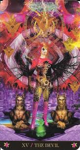 The Tarot Of Eli The Starman Tarot Key 15 The Devil The Thoth Tarot Atu 15 The Devil
