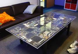 Husband S Next Project Http Hacknmod Com Wp Content Uploads 2012 01 Circuit Table01 Jpg Diy Table Top Diy Coffee Table Diy Table