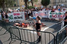 Antitaurinos reclaman la abolición de la tauromaquia a las puertas de la  plaza de toros | MiCiudadReal.es