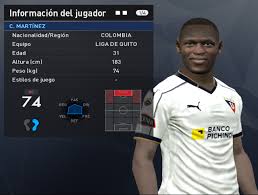 Cristian martínez borja (born 3 february 1988) is a colombian footballer who plays as a striker for ecuadorian club ldu quito. Pes 2017 Cristian Martinez Borja Liga Nathano Facemaker Facebook