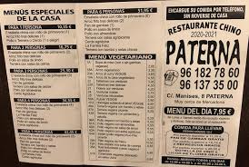 Maybe you would like to learn more about one of these? Restaurante Chino Paterna Home Facebook
