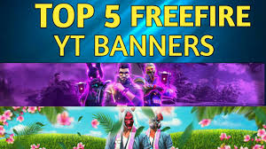 There is also a free fire thumbnail template. Top 5 Freefire Banner Template No Text Freefire Banner Pack Freefire Channel Banner Youtube