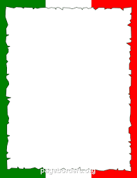 Italian Flag Border Clip Art Page Border And Vector Graphics Italian Flag Italian Party Italian Theme