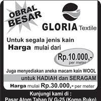 Pasar atom tahap i lantai i (1055t). Gloria Textile Obral Besar Redirectline