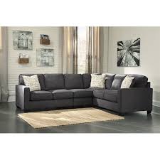 Lowest Price Online On All Ashley Furniture Alenya Right Facing 3 Piece Living Room Sectional Small Sectional Sofa Fabric Sectional Sofas