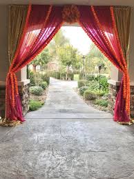 Punjabi Wedding House Decor Colorful Backyard Draping Anaisevents Anaisevents Com Home Wedding Punjabi Wedding Wedding