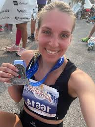 Delaware Half Marathon Run by Grandparents and Granddaughter