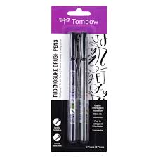 Tombow Fudenosuke Brush Pens Hard And Soft Tip Brush Pens Black 2 Pack Walmart Com Walmart Com While browsing walmart looking at art supplies, i wondered if, used properly, waterbased markers could be used as a replacement for copic and other alcohol based markers. tombow fudenosuke brush pens hard and soft tip brush pens black 2 pack walmart com