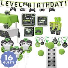 Firefighter party supplies and decorations can help heat up your party! Video Game Party Supplies Gamer Birthday Party City