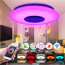 Check spelling or type a new query. Upgrade Dimmable Led Music Ceiling Light With Speaker 24w Wifi Control Via Smart Phone App Flush Mount Ceiling Light Family Bedroom App Control Voice Control Walmart Com Walmart Com