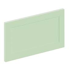 Facade De Tiroir De Cuisine Newport Vert D Eau Mat Delinia Id H 25 3 X L 59 7 C Leroy Merlin