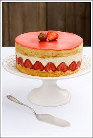 Berry Lovely Daring Bakers Fraisier Strawberry Bavarian Cake Bavarian Cream Cake Recipe Fun Desserts Desserts
