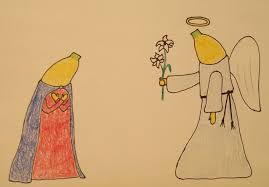 The Banannunciation Absolutely No Offense Or Disrespect Intended Just A Parody On A Common Theme In Italian Rena Italian Renaissance Art Art Renaissance Art