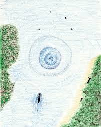 이미지 사진 벡터 그래픽 일러스트. Lost Lost Lake Sky Bird Boat Island Forest Hole Sinkhole Disappear Illustration Drawing Sketch ë¡œìŠ¤íŠ¸ í˜¸ìˆ˜ ì†Œìš©ëŒì´ ì‹±í¬í™€ ëˆë°í¬ë§Œ ëˆë° ëŒ ìŠ¤ì¼€ì¹˜ ìš©