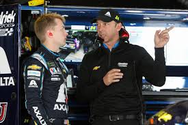 Nascar shared a statement offering their condolences to the newlyweds and their family and friends. Young Nascar Star William Byron Crew Chief Chad Knaus Finding Momentum Sports Gwinnettdailypost Com