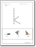 letter k worksheets teaching the letter k and the k sound letter k worksheets for preschool and kindergarten
