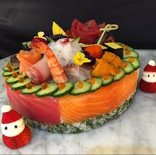 Sushi Cake Sushi Cake Japanese Food Sushi Sushi