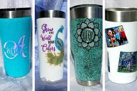 How to make personalized cups. How To Easily Make Your Own Personalized Yeti Cups Or Tumblers Leap Of Faith Crafting