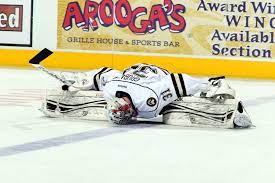 Check spelling or type a new query. 04 21 13 Hershey Bears Goaltender Philip Grubauer Stretching During Warmups Photo Courtesy Of Justsports Photography Hershey Bears Goalie Gear Hockey Goalie