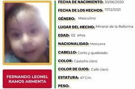 Continúa la búsqueda de menor sustraído en Mineral de la Reforma