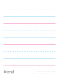 Lined paper is the best to make them aware of writing words in proper size including its height, width, length, margin and spacing. Writing Lines Free Printables Universal Publishing