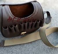 Leather Shotgun Cartridge Bag - Etsy