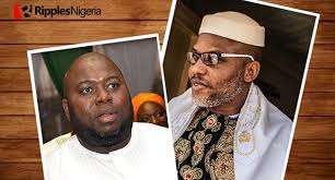 Leader of the indigenous people of biafra, nnamdi kanu has been rearrested and brought back to nigeria.he was intercepted on june 27.kanu is expected to be r. Longread The Road To Biafra Tracking The Madness Of Nnamdi Kanu And Asari Dokubo Ripples Nigeria