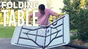 72.00 x 29.50 x 29.13folded dimensions: 6 Molded Folding Table By Cosco Review Youtube