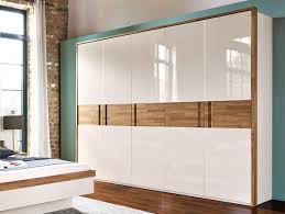 Arte M Feel Modern Solid Oak And High Gloss White Or Grey Wardrobe See More At Https Www T Bedroom Furniture Design Bedroom Design Wardrobe Design Bedroom