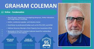 Graham Coleman has been instrumental in not just my career, and Brick-Tie  Preservations success, but in the success of many professionals in  dampness, timber decay and the home environment. He…