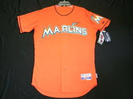 Details About Miami Marlins Authentic Mlb Jersey Size 56 3xl On Field Made In Usa