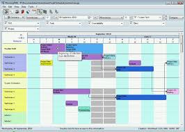 Production Planning Gantt Chart English
