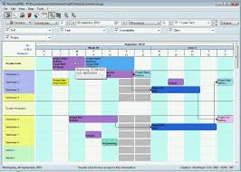 production planning gantt chart english