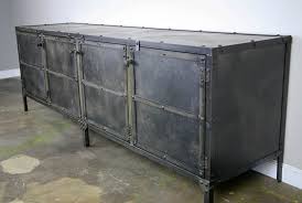 Buy industrial metal entertainment tv stands and get the best deals at the lowest prices on ebay! Buy Hand Crafted Media Console Credenza All Steel Reclaimed Wood Avail Urban Loft Decor Metal Sideboard Tv Stand Made To Order From Combine 9 Custommade Com