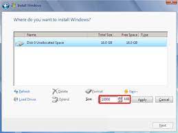 Proses pembuatan partisi baru di windows 7 sebenarnya enggak jauh berbeda dengan windows vista. Cara Membagi Partisi Hardisk Saat Install Windows 7 8 8 1 Dan Windows 10 Lengkap Dengan Gambar Pelajaran Sekolah Online