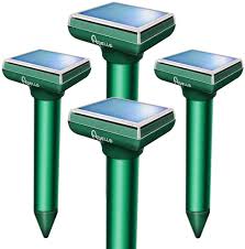 Ultrasonic pest repellents are working on a variety of different pest, such as rats, mice, cockroaches, ants, spiders, squirrels, fleas, bats, etc. The 4 Best Solar Mole Repeller Reviews And Ratings For 2021