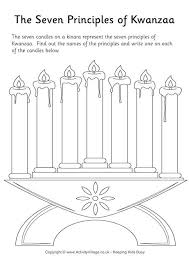 Doilies are great for beginners because they work up quickly and don't require much yarn. Kwanzaa Coloring Pages 7 Principles For Making