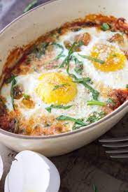 Simple Baked Eggs Simple Green Moms Recipe Egg Recipes For Dinner Recipes Brunch Recipes