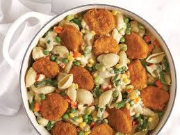 Chicken Nugget Casserole Recipe Chicken Nuggets Chicken Broccoli Stuffing Casserole Food