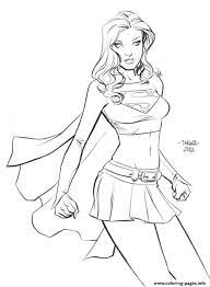 Who can forget princess diana of themyscira aka diana prince aka wonder woman. Supergirl Coloring Pages Learny Kids
