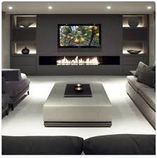 Pin By Jennifer Mercer On Wall Ideas In 2020 Living Room Design Modern Living Room With Fireplace Living Room Tv Wall