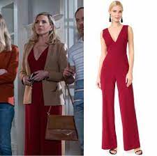 We did not find results for: Grace Frankie Season 5 Episode 1 Brianna S Red V Neck Jumpsuit Shop Your Tv